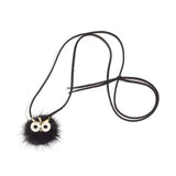 Pompom Owl Necklace