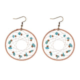Circle Bronze Earring