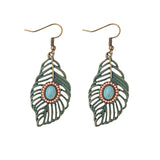 Red Bead Earring