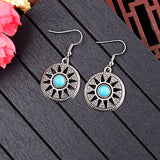 Blue Stone Earring
