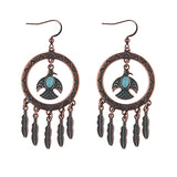 Bronze Bird Earring